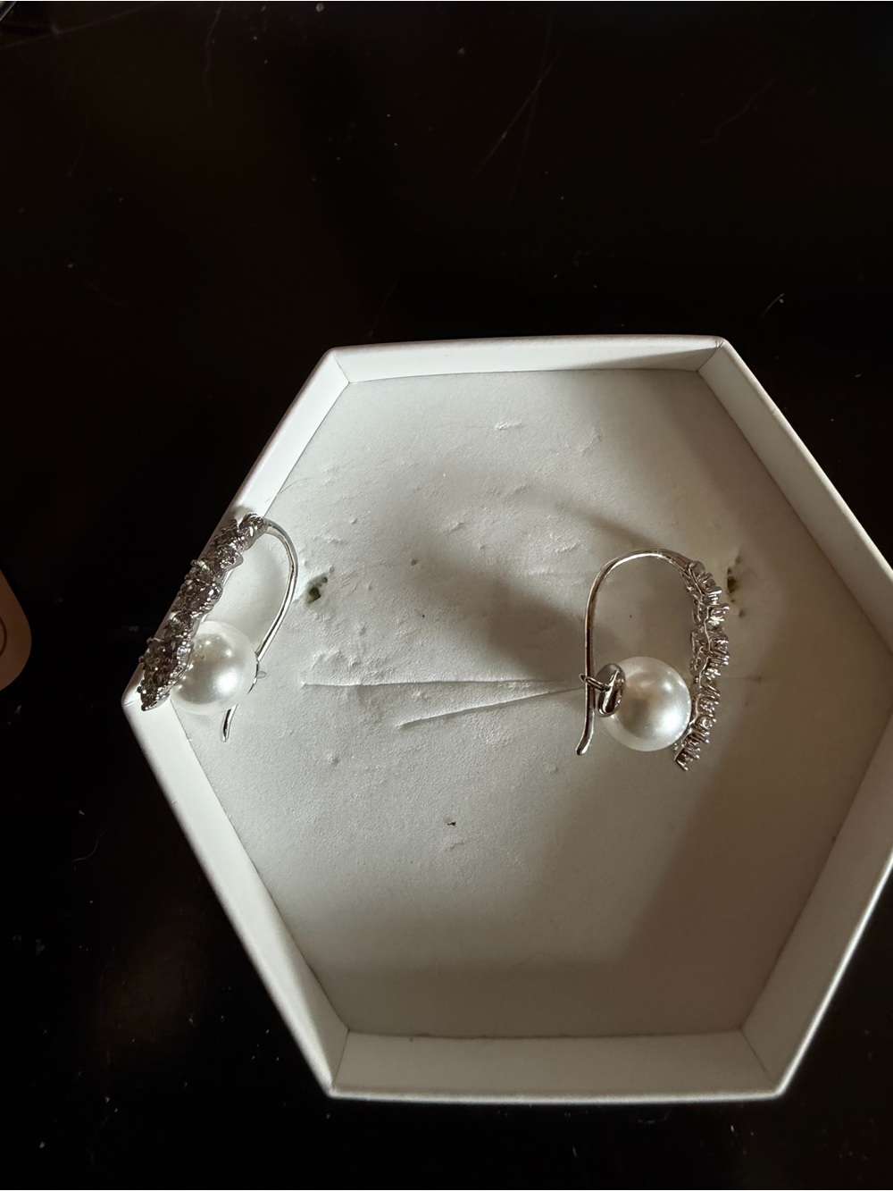 June: Pearl on Rhodium Boops